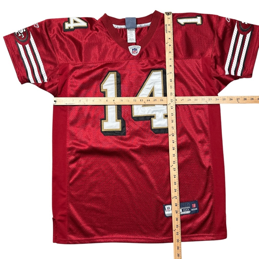 Vintage Y2K Reebok San Francisco 49ers JT O'Sullivan Stitched Jersey Mens 50 - Picture 13 of 13